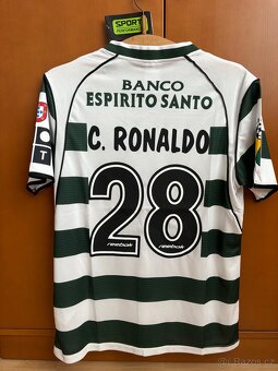 Fotbalový dres Sporting CP - Ronaldo 28 - 2