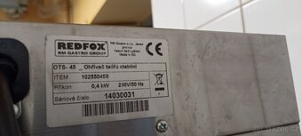 Ohřívač talířů zn. Red Fox OTS-45, 230 V - 2
