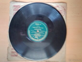 STARÁ GRAMOFONOVÁ DESKA GRAMOPHONE CONCERT RECORD KLEMPÍŘ - - 2