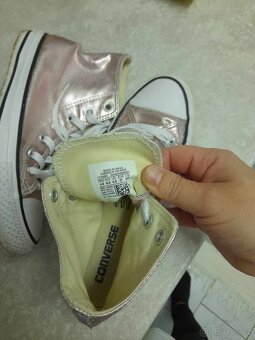 Dámské zlaté Converse vel. 37 - 2