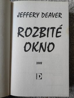 13 ks knih od Jeffery Deaver - 2