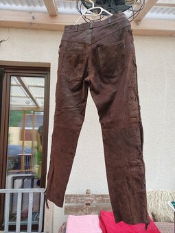 Kožené kalhoty S - 2