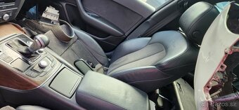 sedacky Sline Audi A6 C7 avant koza alcantara elektricke - 2