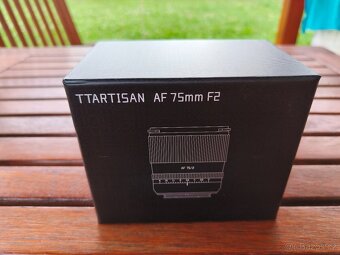 TTArtisan AF 75mm F2 Full Frame AF světelný portrétak L moun - 2