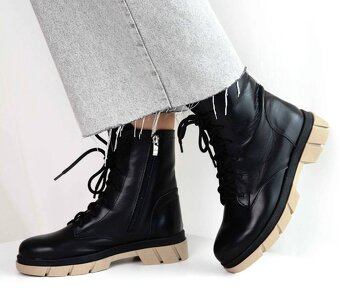 Dámské boty z pravé kůže - 2