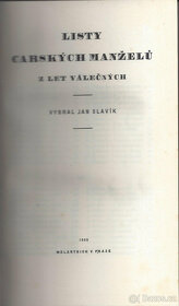 Listy carských manželů z let válečných - 2