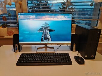 PC set HP Slim | Intel i5 (6 jader) | 16GB RAM | 24" IPS Mo - 2