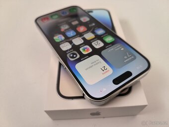 apple iphone 14 PRO 256gb Silver / Batéria 100% - 2