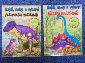 Dinosauři - 3x tvořící kniha - 2