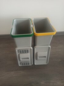 Náhradní nádoby odpadkového sorteru Elletipi - 2 nádoby - 2