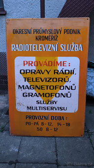 Cedule plechová - 2