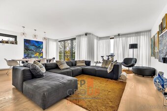 Pronájem bytu 3+kk, 156,23 m2 - mezonet, lodžie 8,19 m2 i ba - 2