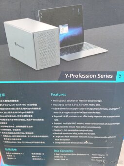 Yottamaster externí HDD box,skříň - 2