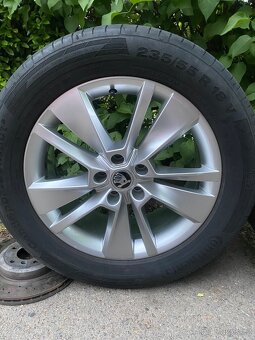 ALU kola skoda Triton r18 " 7,5Jx18H2 ET43 + 235/45/R18 - 2