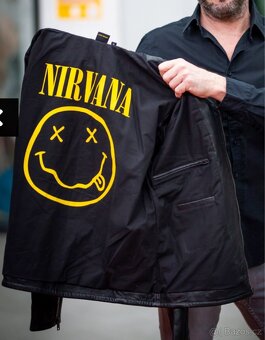 Pánská kožená bunda NIRVANA vel. L - 2