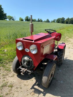 Malotraktor domácí výroby - 2