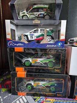 Rally 1:18 škoda ,Ceny u foto - 2