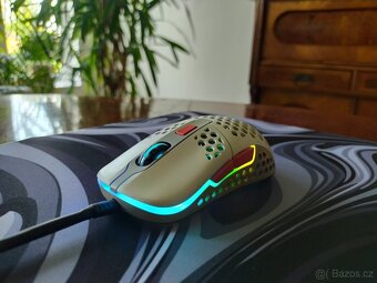 Herní RETRO set Xtrfy – klávesnice K4, myš M42, podložka - 2