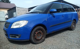 Škoda Fabia 2 1.4 63Kw BXW barva 4590 přev.LVE - 2