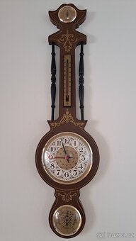 Hodiny s barometrem - 2