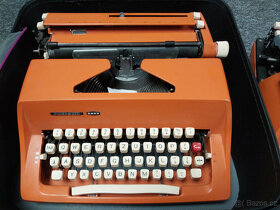2x psací stroj Consul 2223 (oranžový) - 2