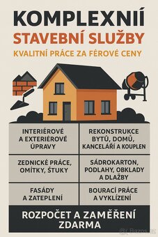 Komplexní stavební služby, rekonstrukce, výstavba - 2
