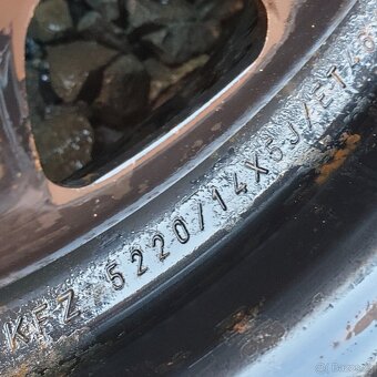 Disky na Hyundai Getz, Accent 5Jx14 ET46 č. AF90 - 2