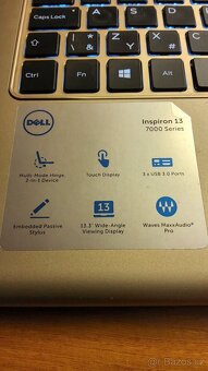 DELL Dotykovy Notebook inspiron 13/ 7000 - 2