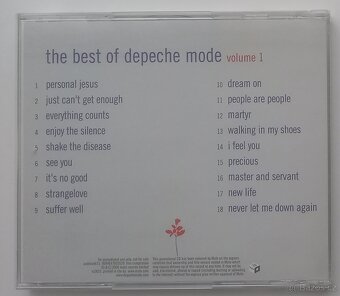 Depeche Mode EU CD Promo The Best Of Volume 1 - 2