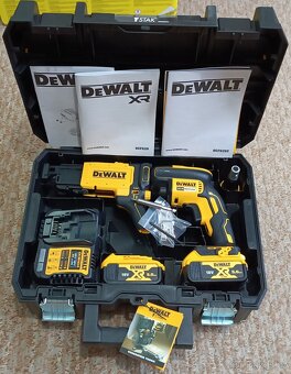 DeWALT DCF620, 2x 5,0 Ah + nabíječka + Tstak 2 + podavač vru - 2