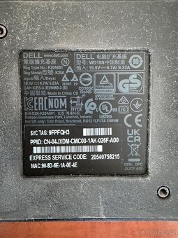 Dokovací stanice Dell WD19S + 130W napájecí adaptér - 2