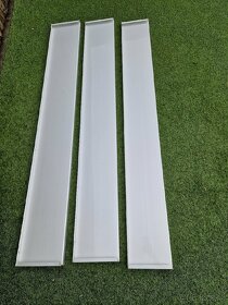 Prodám 3kusy parapety elox stříbrné tloušťka 2mm - 2
