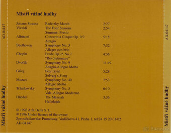 CD Mistři vážné hudby - 2