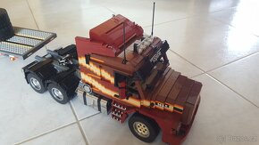 LEGO Scania T143M [SBrick] + flatbed trailer - 2