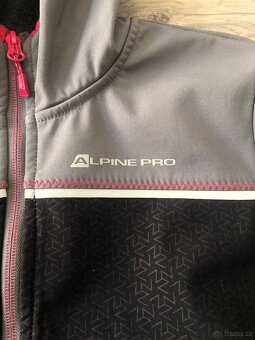 Softshellová bunda 152-158 Alpine pro - 2