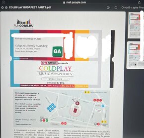 Coldplay Budapest 18.6.2024 - 2