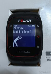 Sportovní hodinky Polar M 400 GPS + hrudní pás bluetooth - 2