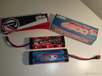 RC Akumulátory 7,2 V - 2