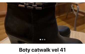 Boty catwalk vel.41 - 2