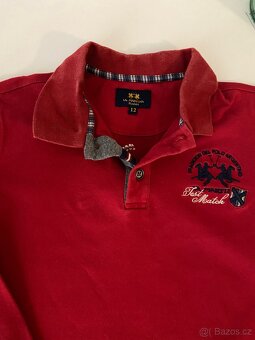 Dětské polo LA MARTINA cca 140-146 cm - 2