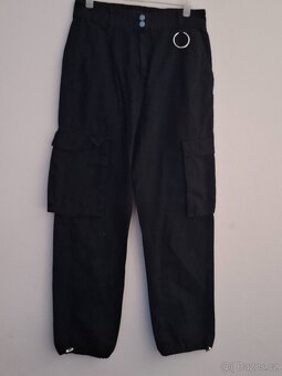 Kalhoty Bershka vel.M 200 kč + triko Bershka zdarma - 2