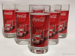 Coca Cola Vánoční sklenice s kamionem, 120.-/ks, pošta 69.- - 2