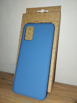 Nové Modré silikonové pouzdro pro Samsung Galaxy A02s - 2