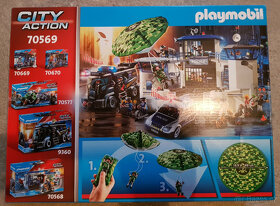Playmobil 70569 Útěk s padákem. Nové. - 2