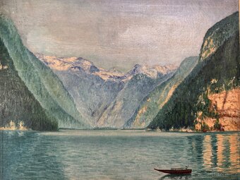 Obraz Jezero Kűnigssee // - 2