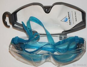 Plavecké brýle Aqua Sphere Kid CL/L i pro potápění NOVÉ - 2