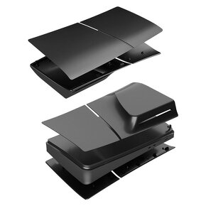 Kryt na PS5 Slim černý - 2