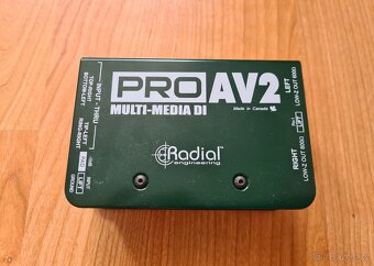 Prodam DI box Radial Engineering Pro AV2 - 2