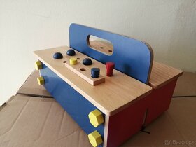 Dřevěné hračky - sada nářadí a pexeso - 2