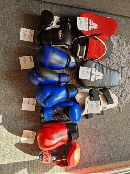 Rukavice na box, kickbox a lapy. - 2